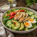 Baked Broccoli Egg Casserole with Vegetables and Cheese